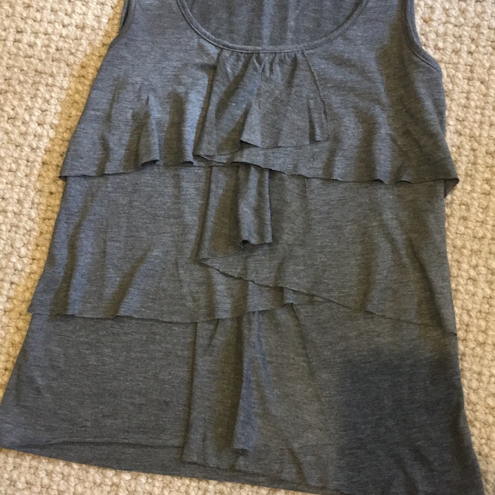 Talbots Ruffle Tank - Picture 3 of 4